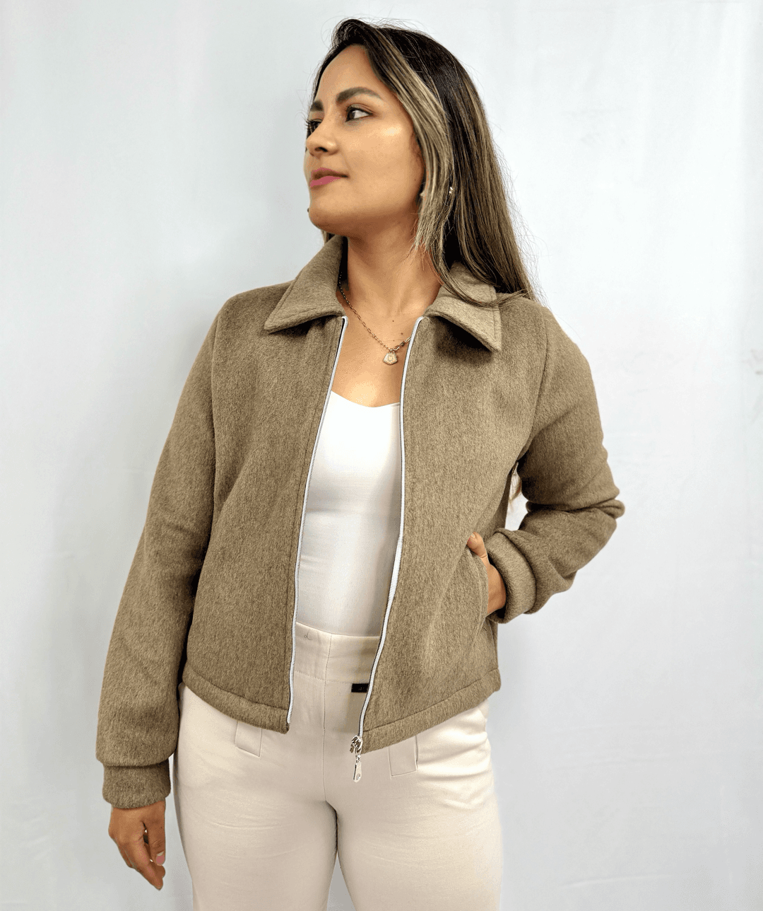 CHAQUETA PELUCHE